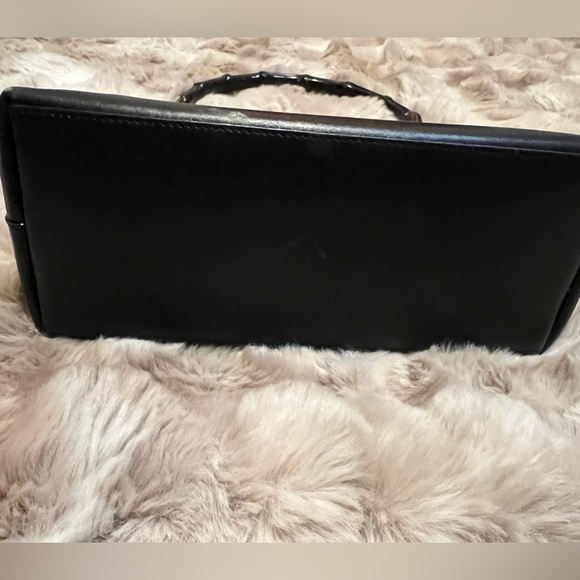 Gucci Bamboo black leather bag Tom Ford era (callouts in photos) please look - Picture 3 of 14